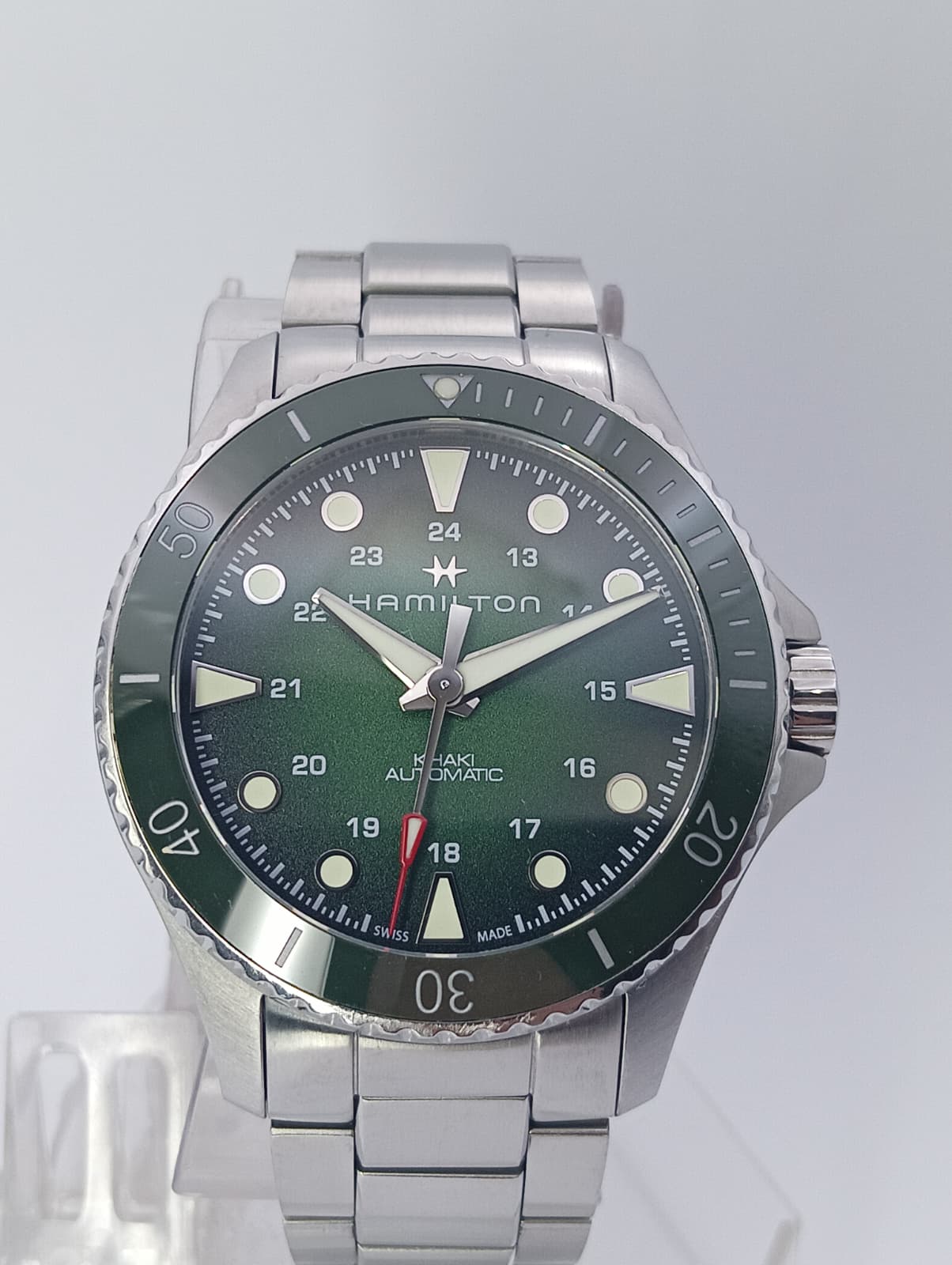 Hamilton Khaki Navy Scuba Auto Green H82525160