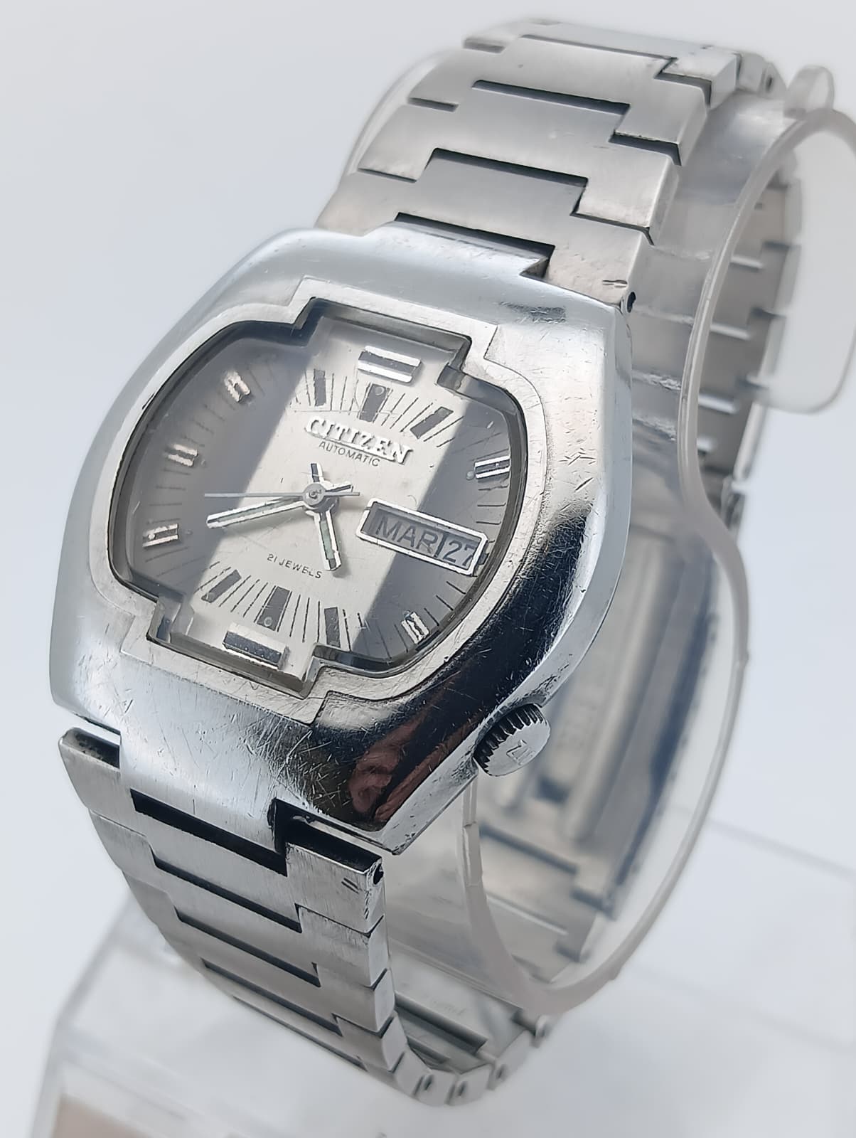 CITIZEN AUTOMATIC "TV DIAL" VINTAGE SPACE AGE (ANNI '70)
