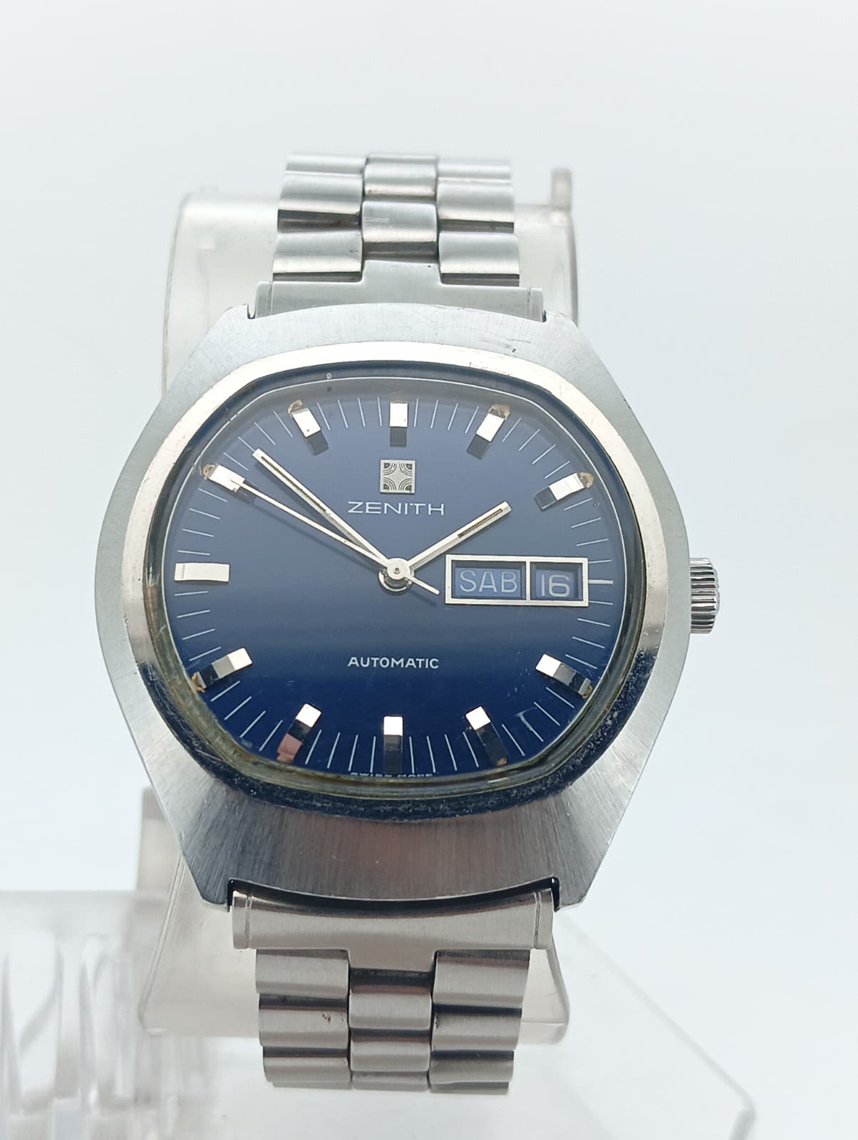 Zenith Surf Automatic Day-Date "Hi-Beat" 38mm – Anni '70