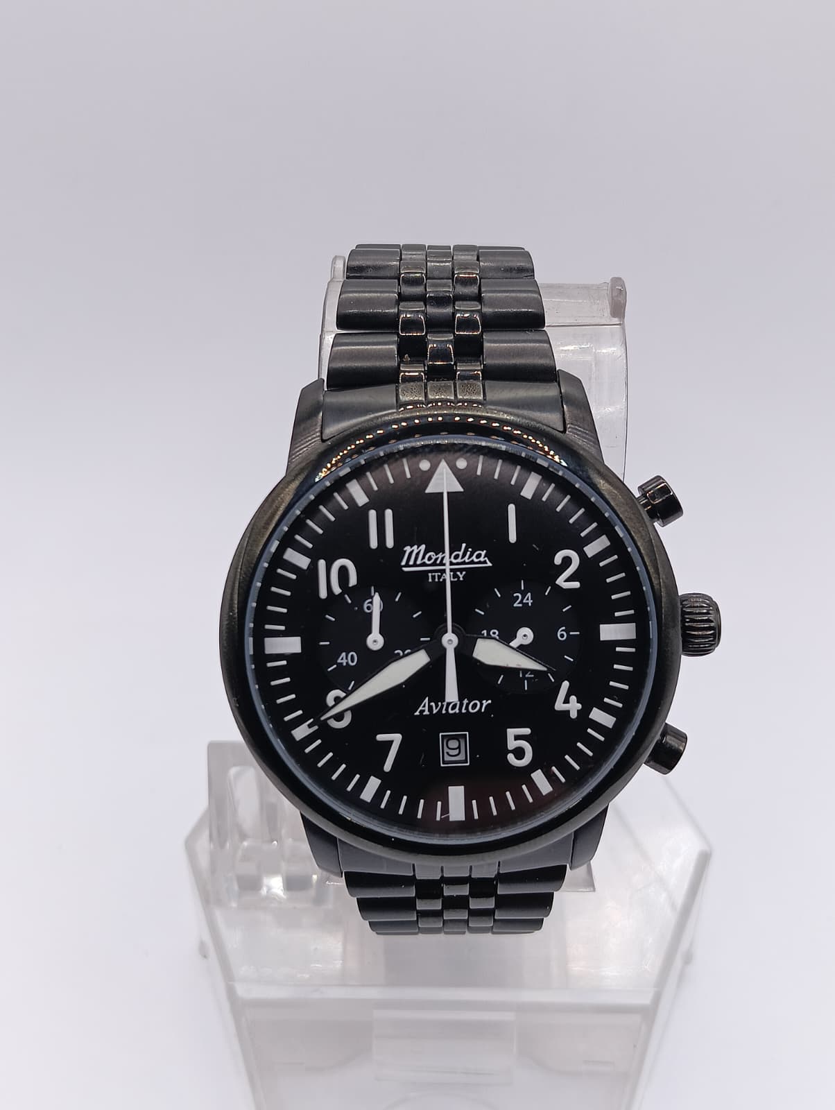 Mondia Aviator Black steel