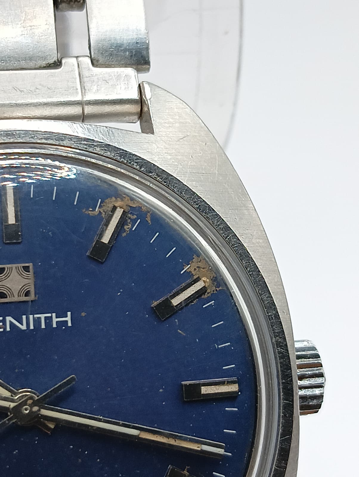 Zenith Surf Automatic Blue dial 1970