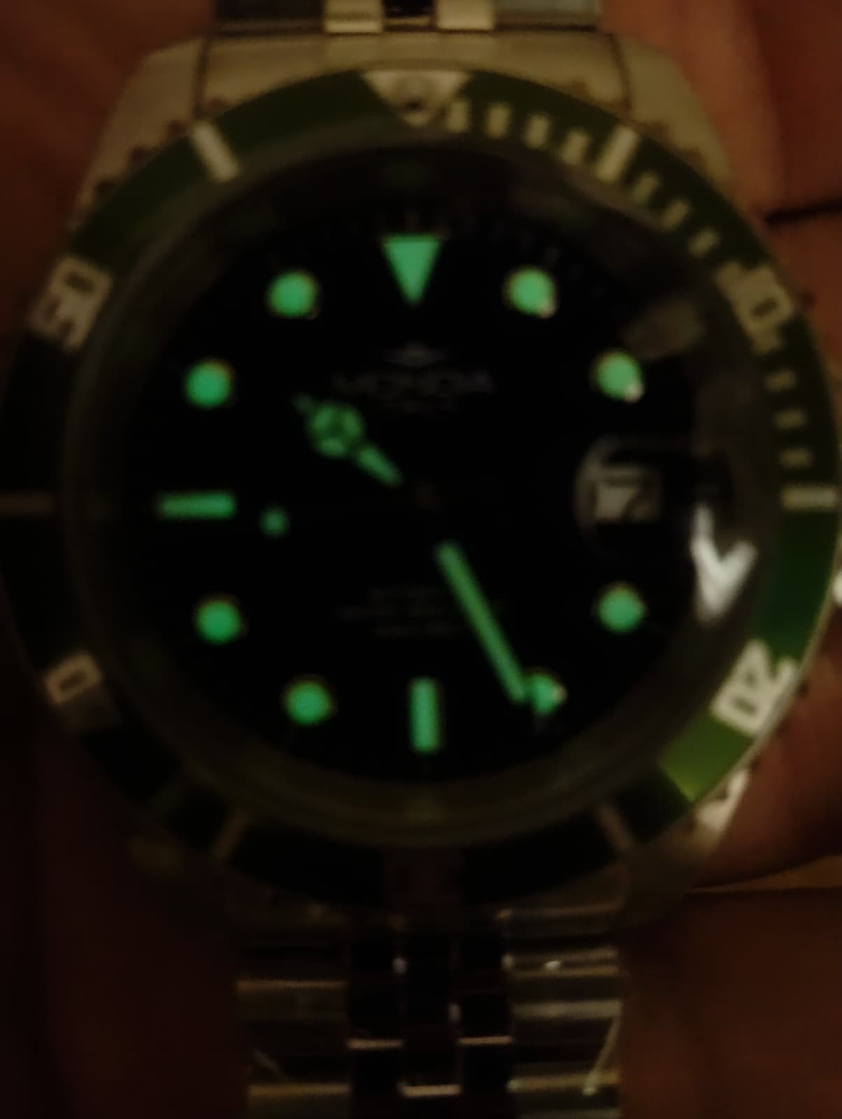 Mondia Automatic Diver MI-786 Green (Hulk)