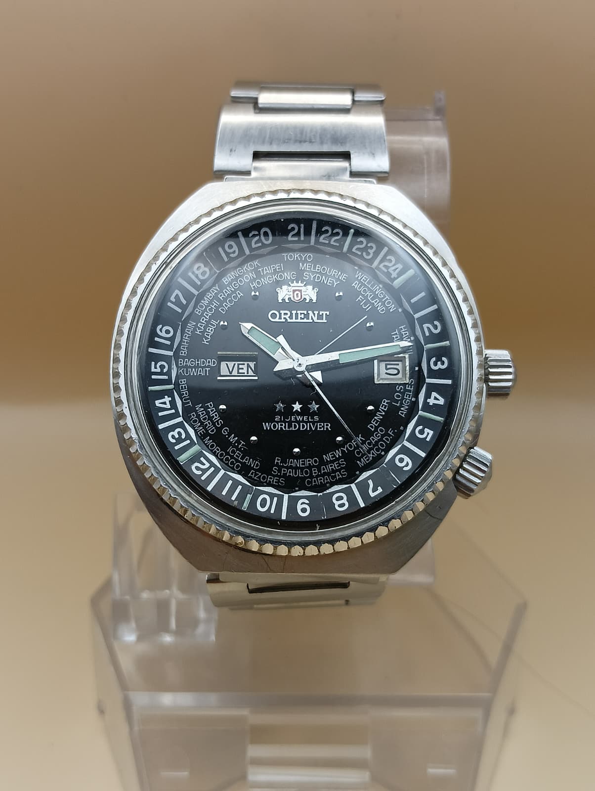 Orient WorldDiver Tristar Vintage - Top Conditions