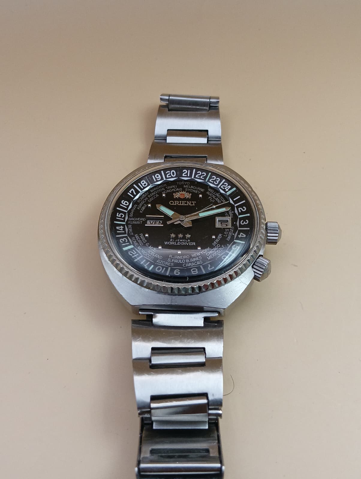 Orient WorldDiver Tristar Vintage - Top Conditions