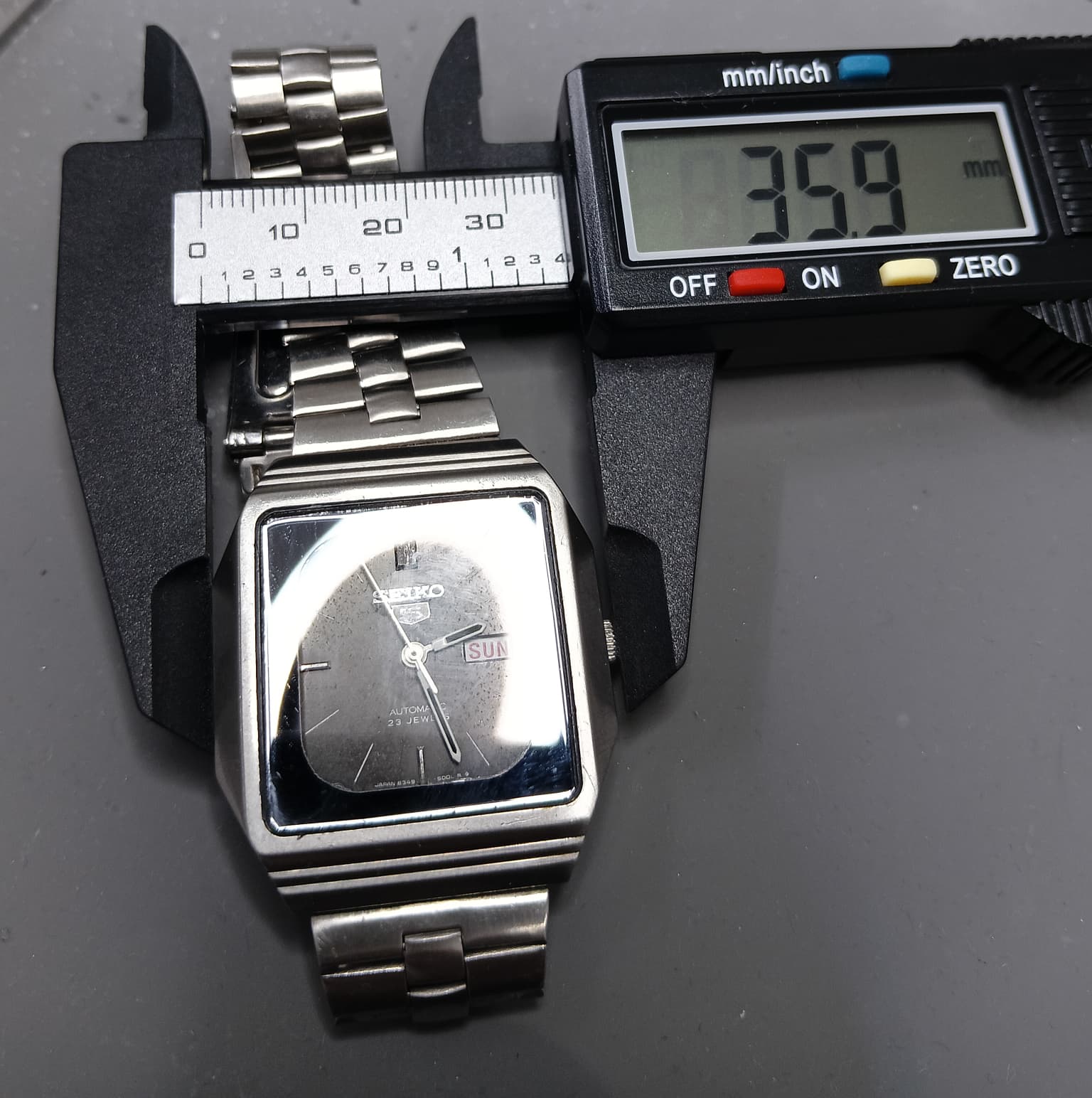 Seiko 5 TV Vintage 6349-5010