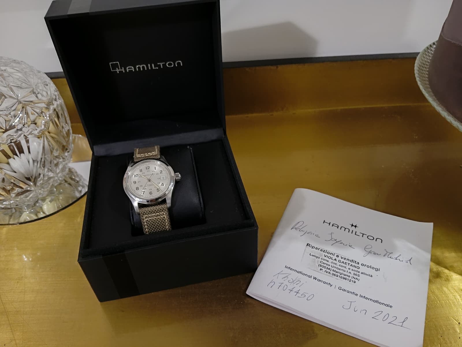 Hamilton Khaki Automatic H704450 White Dial