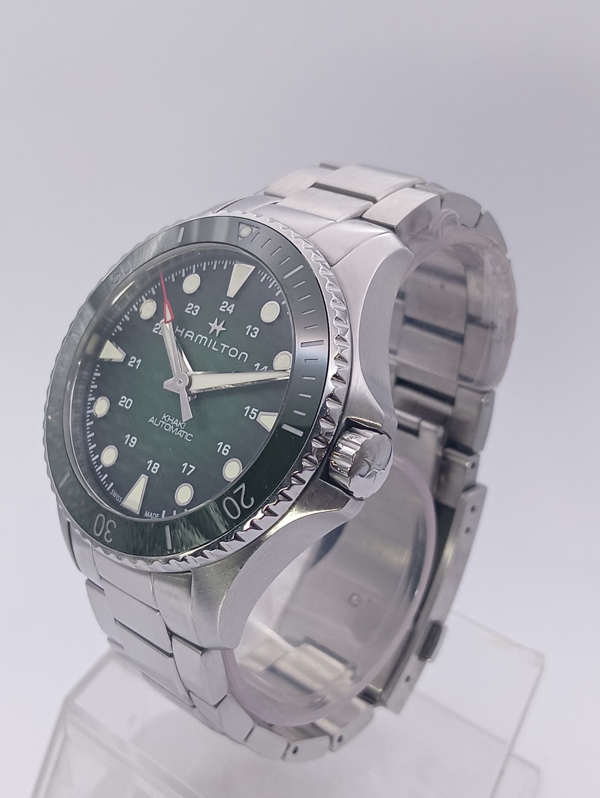 Hamilton Khaki Navy Scuba Auto Green H82525160