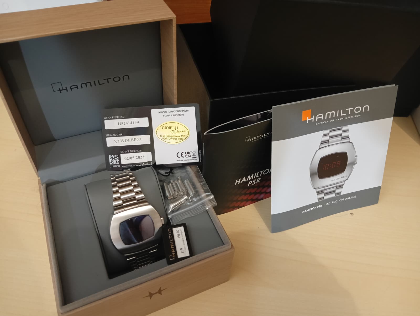 Hamilton PULSAR DIGITAL QUARTZ (Ref. H52414130)