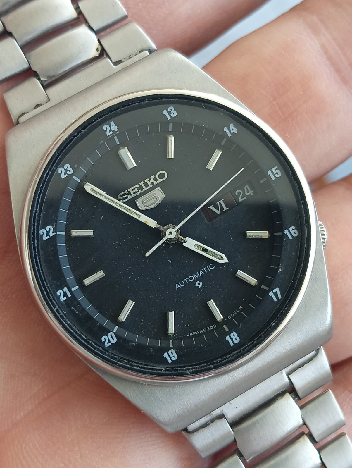 Seiko 5 Automatic "Railway Time" Vintage