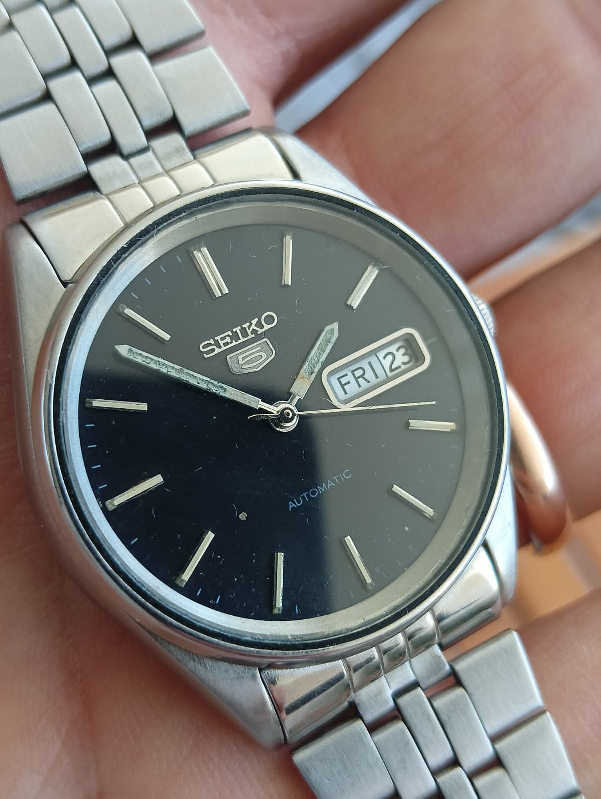 Seiko 5 Automatic Vintage – Ref. 6349-6000 "Black Dial"