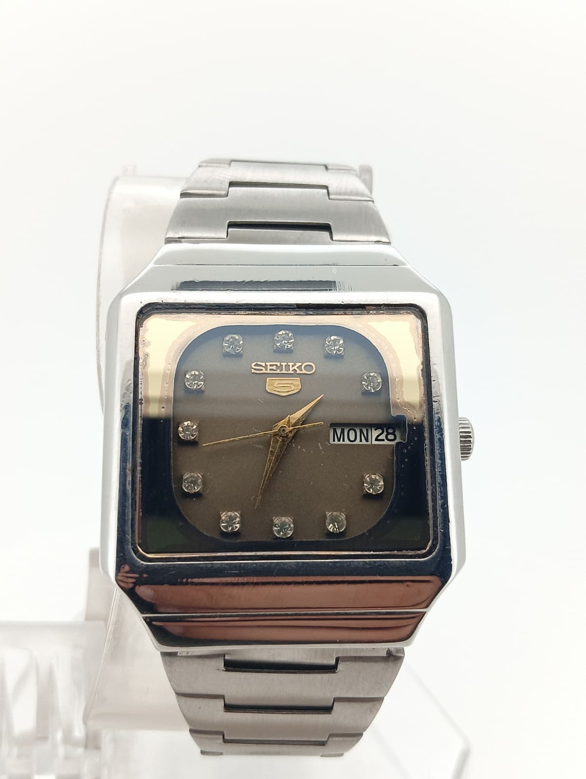 Vintage Seiko 5 Automatic "TV Case