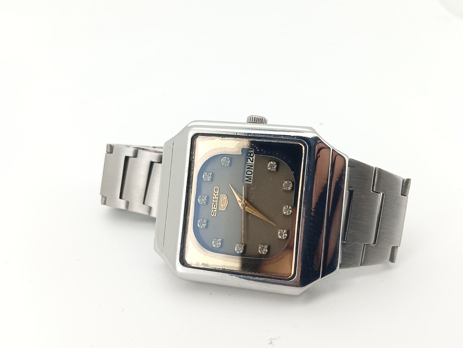 Vintage Seiko 5 Automatic "TV Case