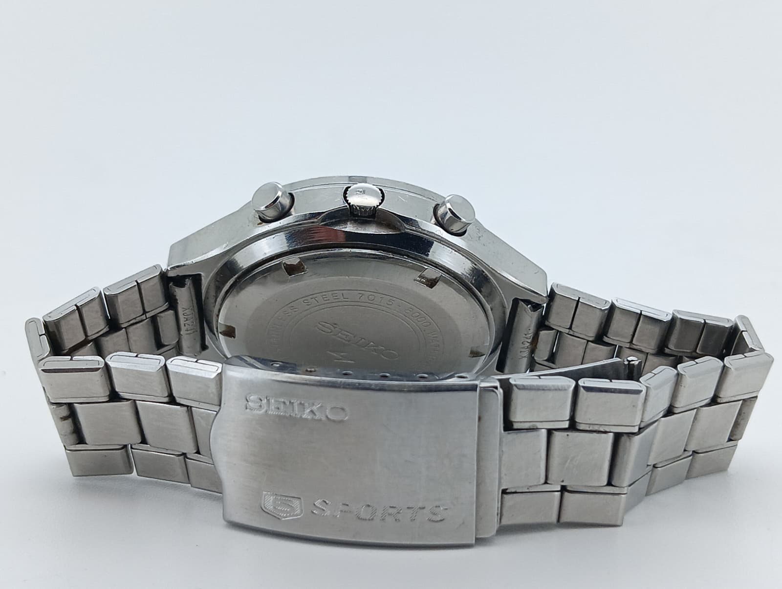 SEIKO 5 Sports Speed-Timer "Blue Dial" Vintage – Ref. 7015-8000