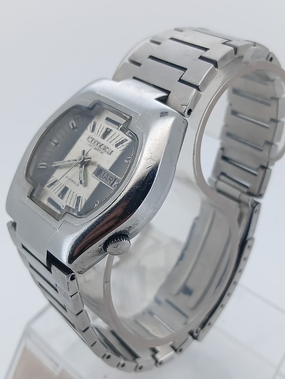 CITIZEN AUTOMATIC "TV DIAL" VINTAGE SPACE AGE (ANNI '70)