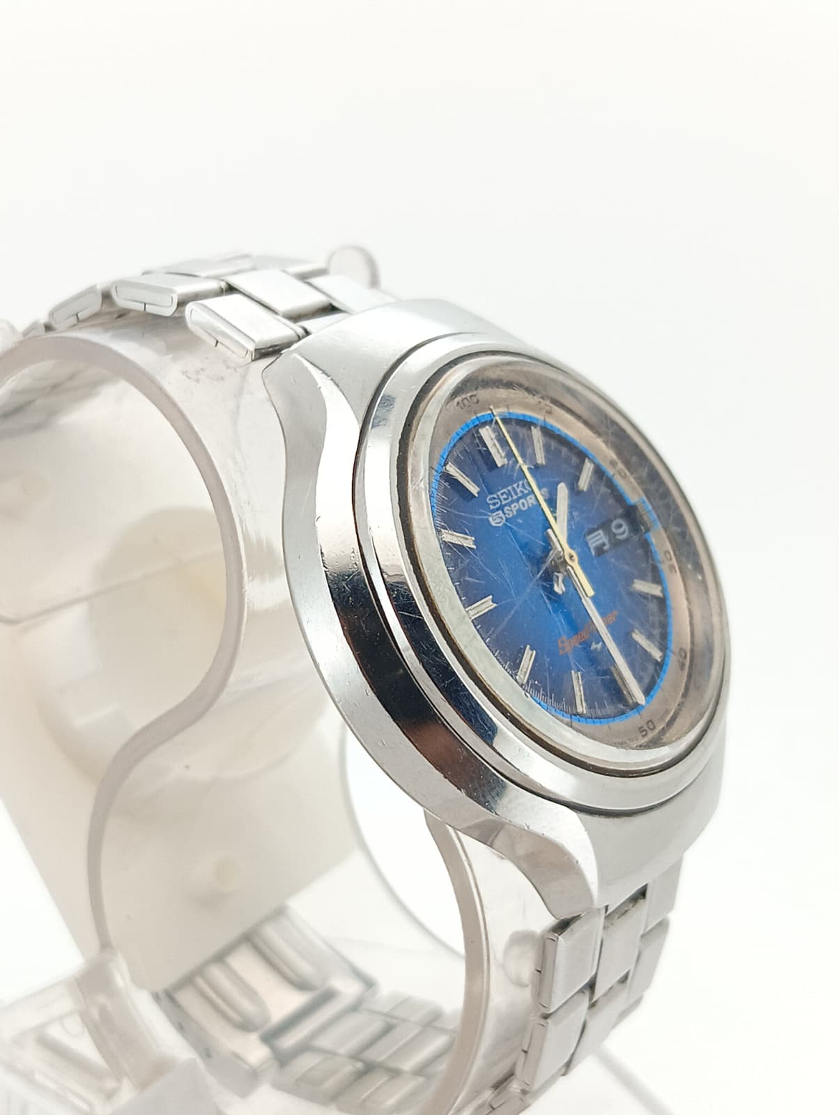 SEIKO 5 Sports Speed-Timer (secondiera panna) Vintage – Ref. 7015-8000