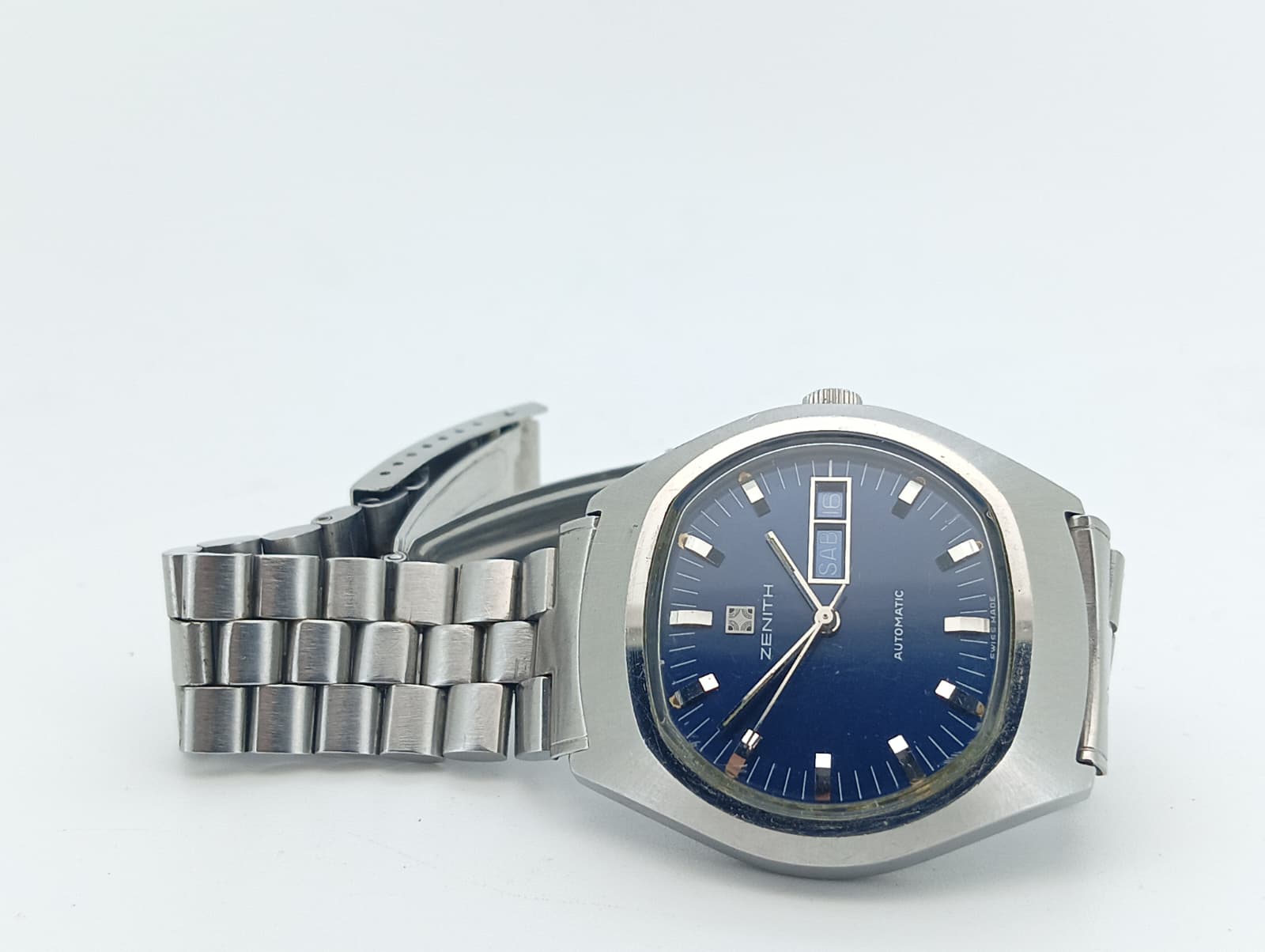Zenith Surf Automatic Day-Date "Hi-Beat" 38mm – Anni '70