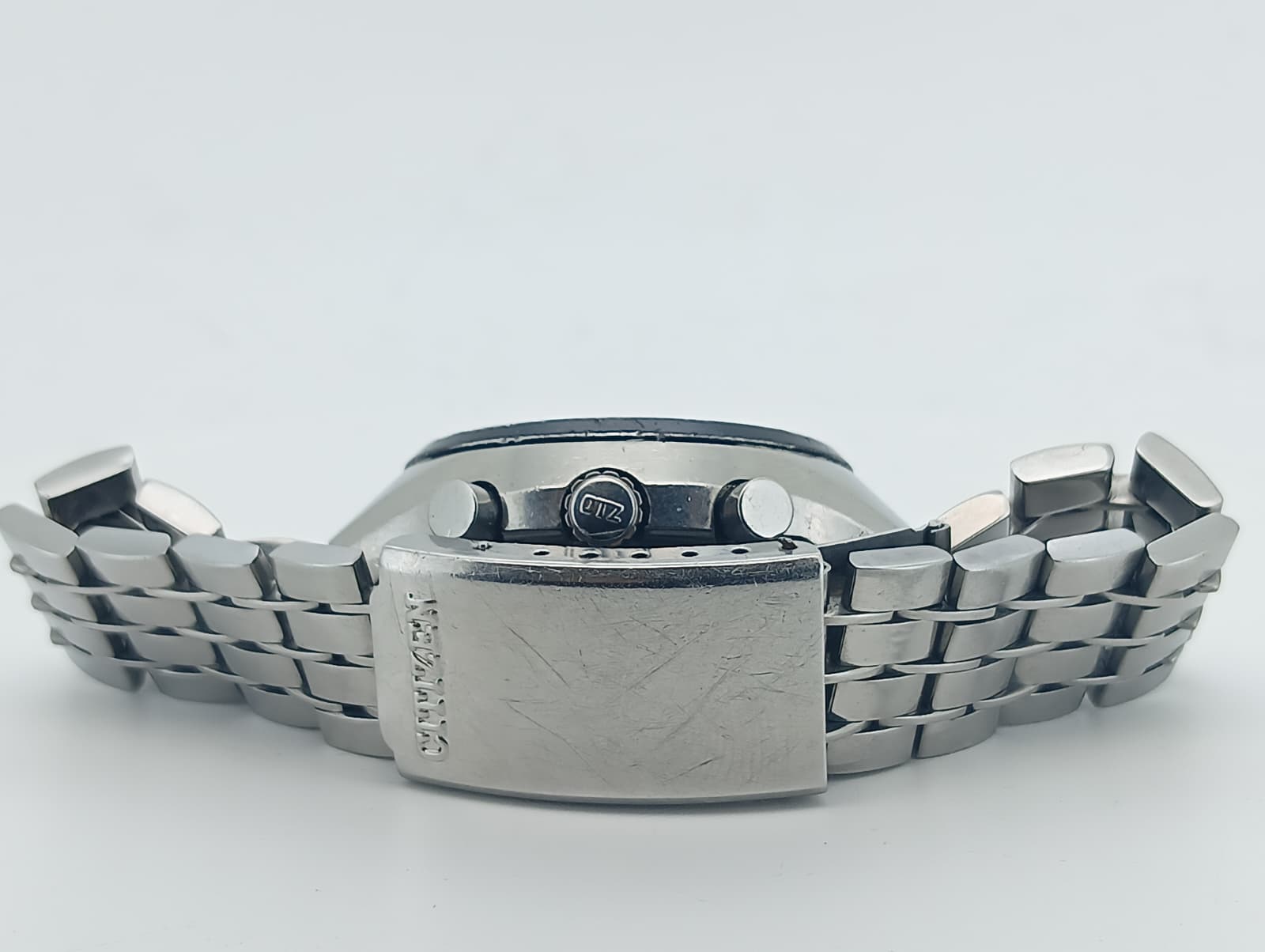 Citizen Automatic Chronograph 67-9038 "Spider" Blue Dial (Anni '70)
