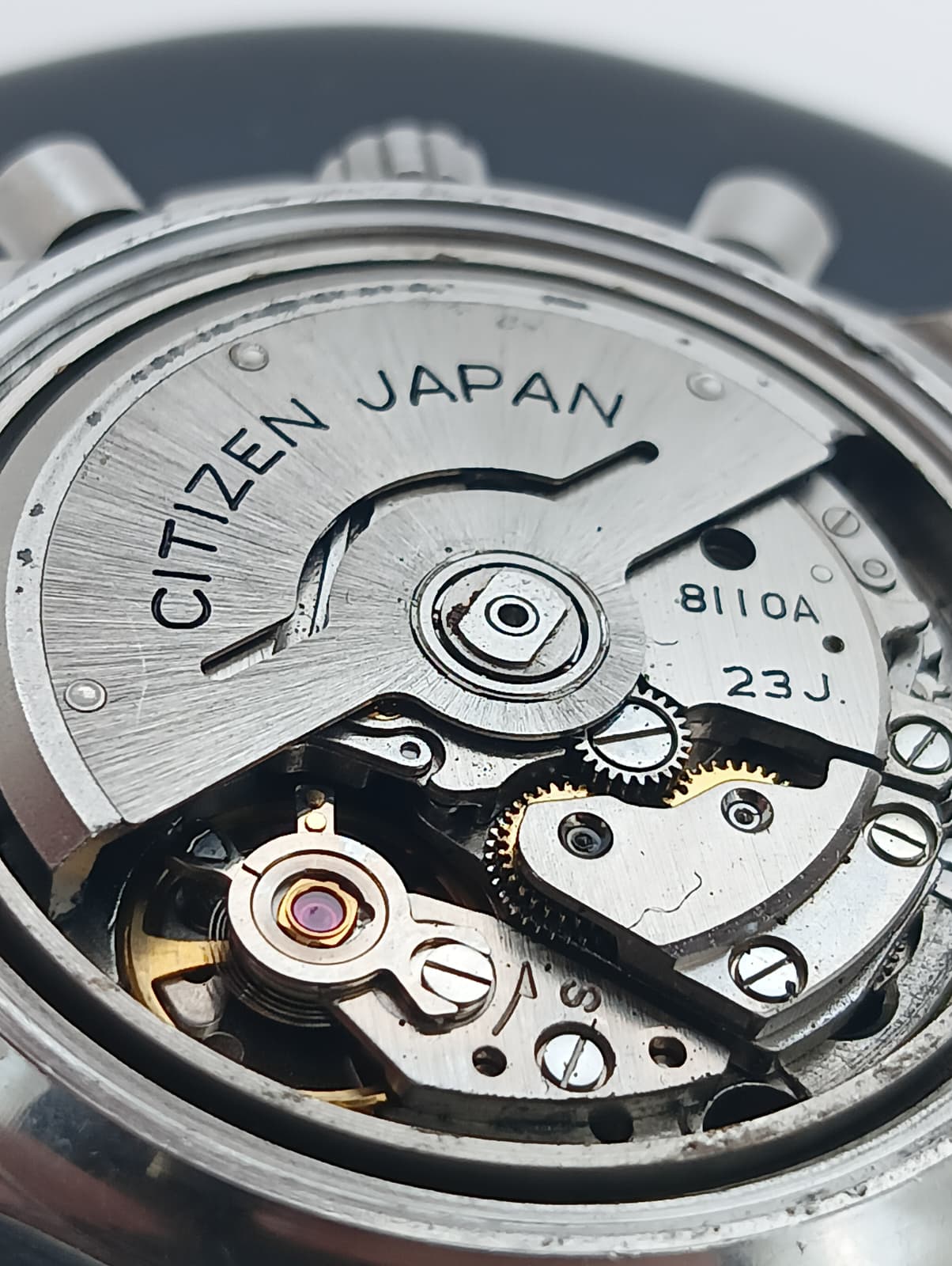 Citizen Automatic Chronograph 67-9038 "Spider" Blue Dial (Anni '70)