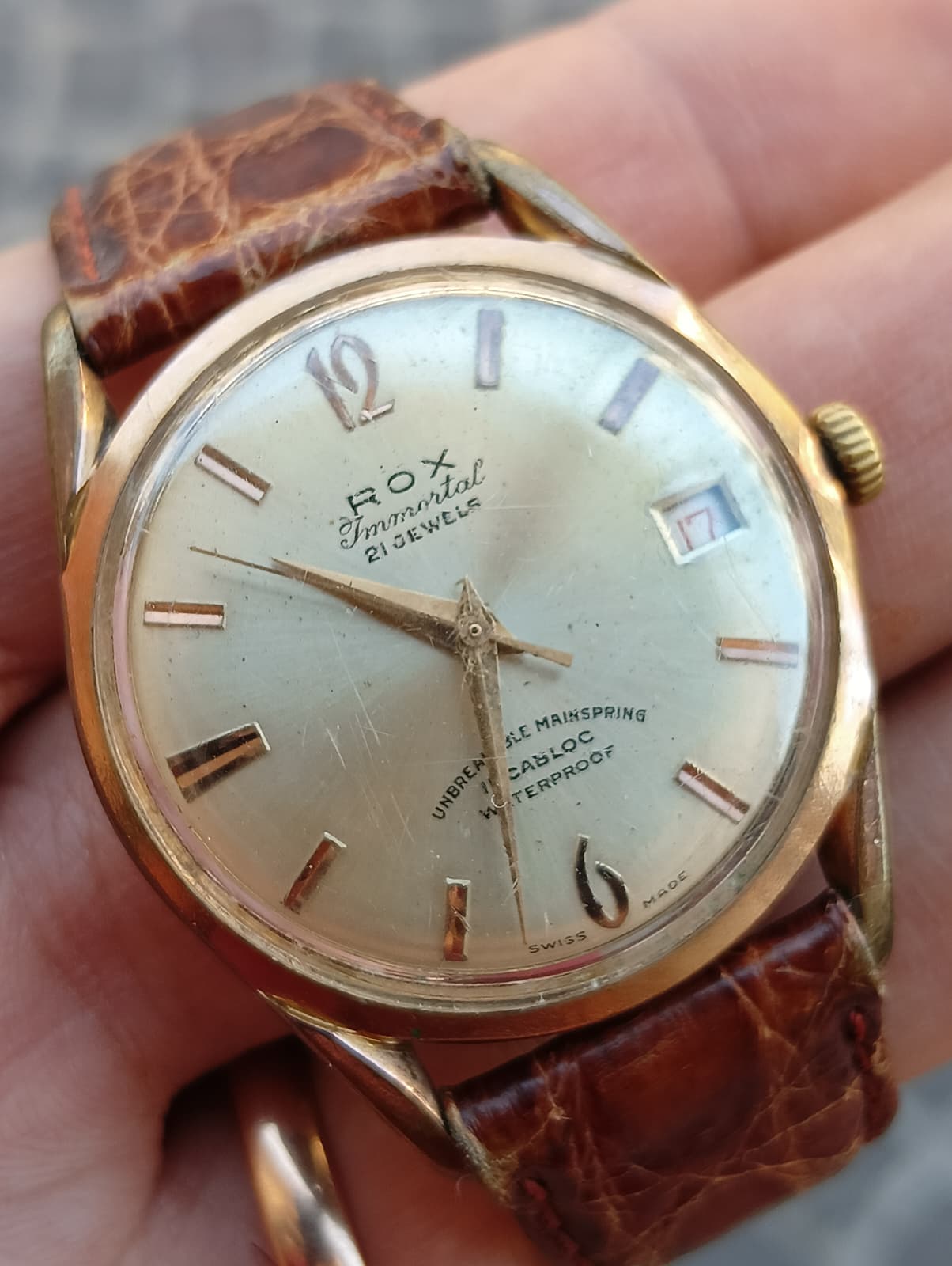 ROX Immortal 21 Jewels Swiss Made