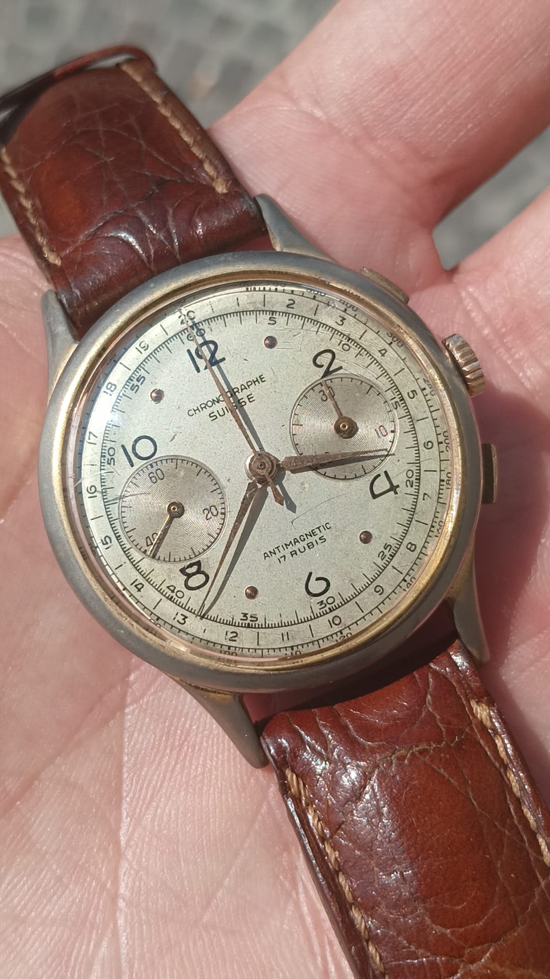 Chronographe Suisse Vintage – Anni '50