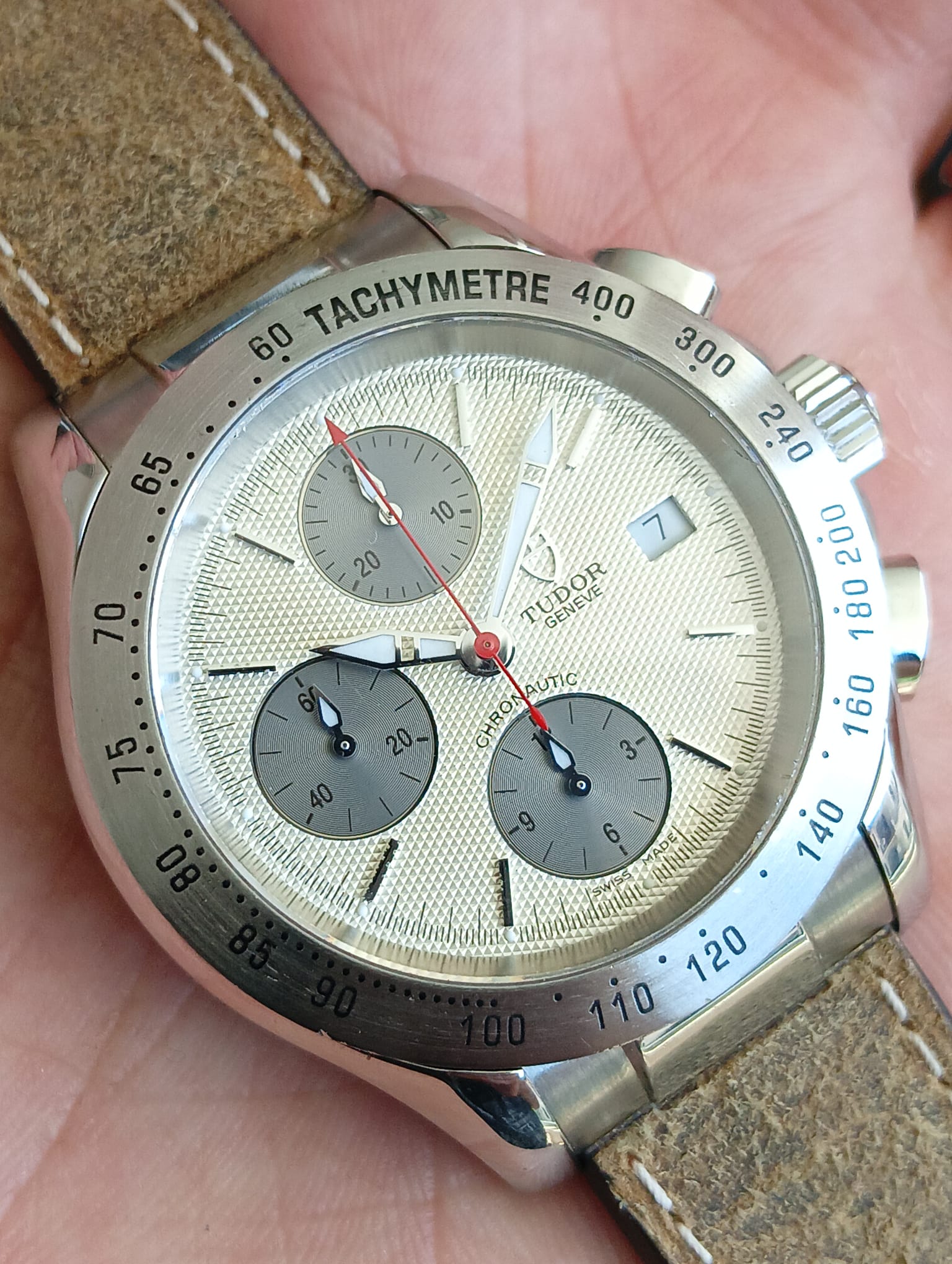 TUDOR Chronautic Waffle Dial– Ref. 79380
