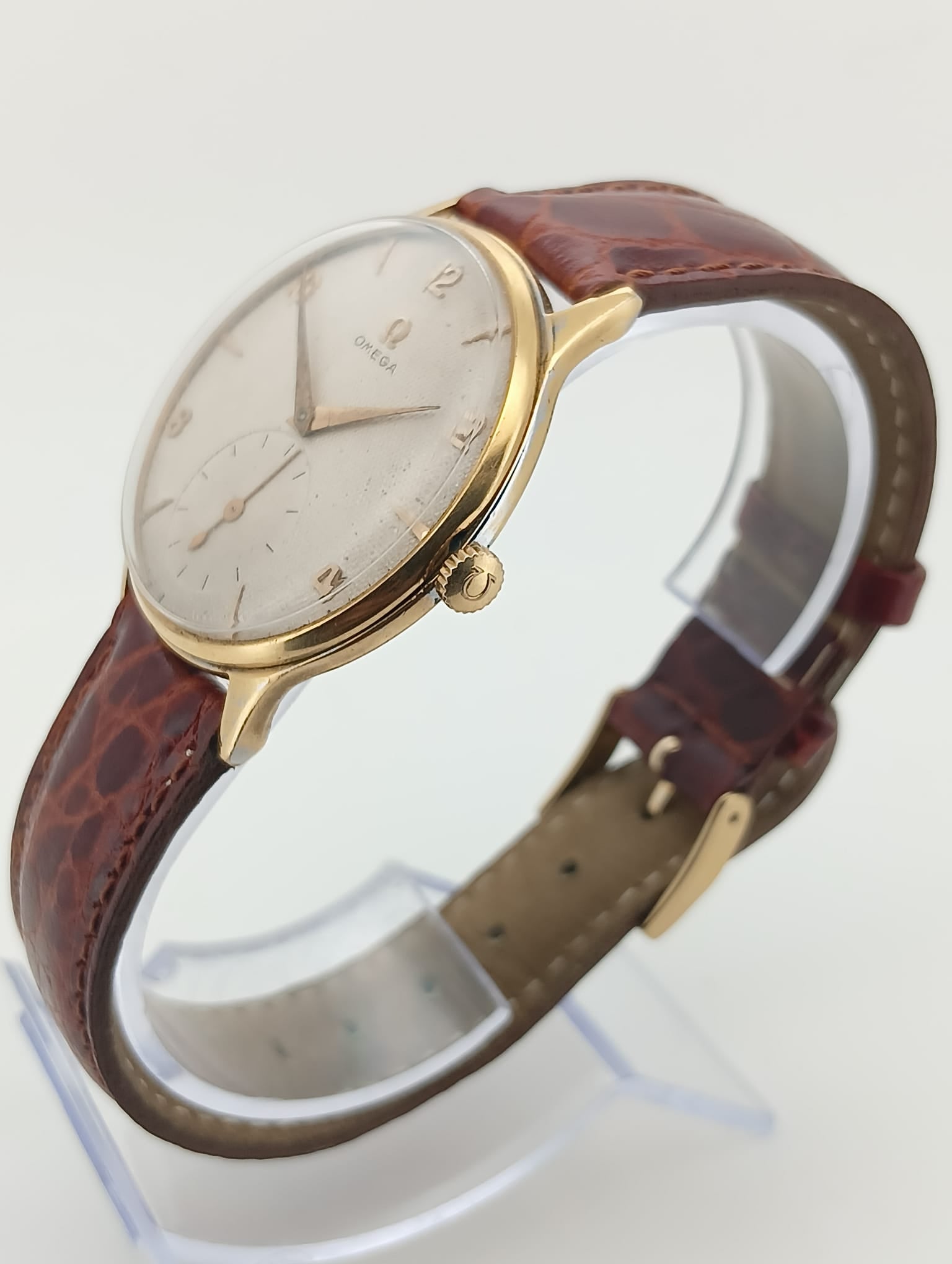 Omega d'epoca cal.265- 1950s- Placcato oro