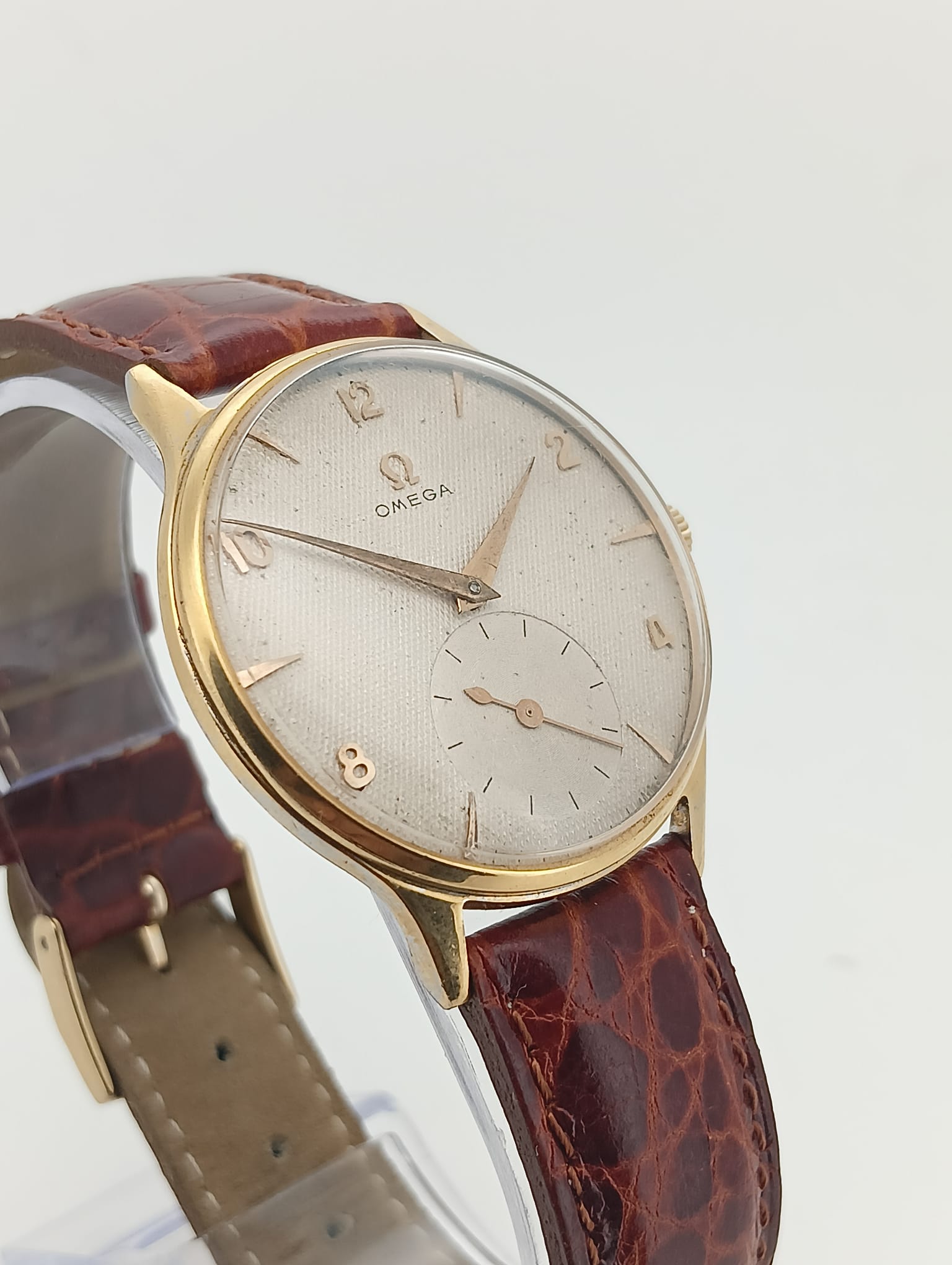 Omega d'epoca cal.265- 1950s- Placcato oro