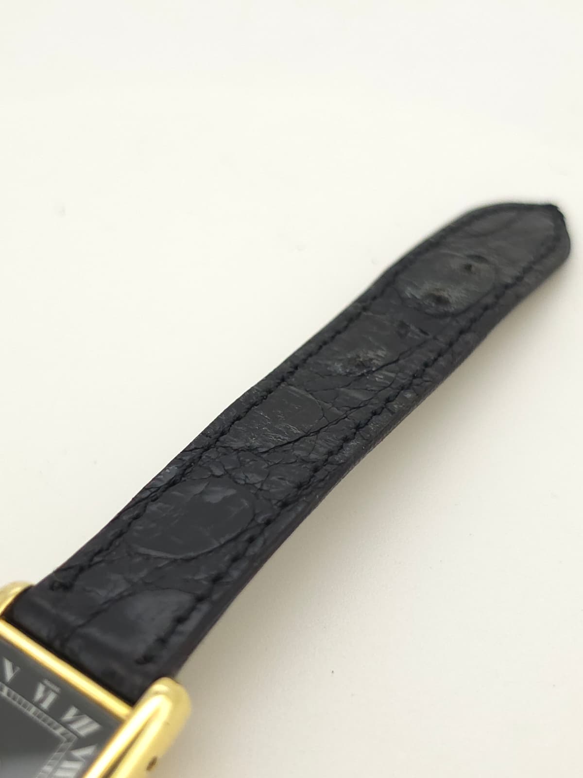Cartier Tank Must - Meccanico Black Roman Ref.3