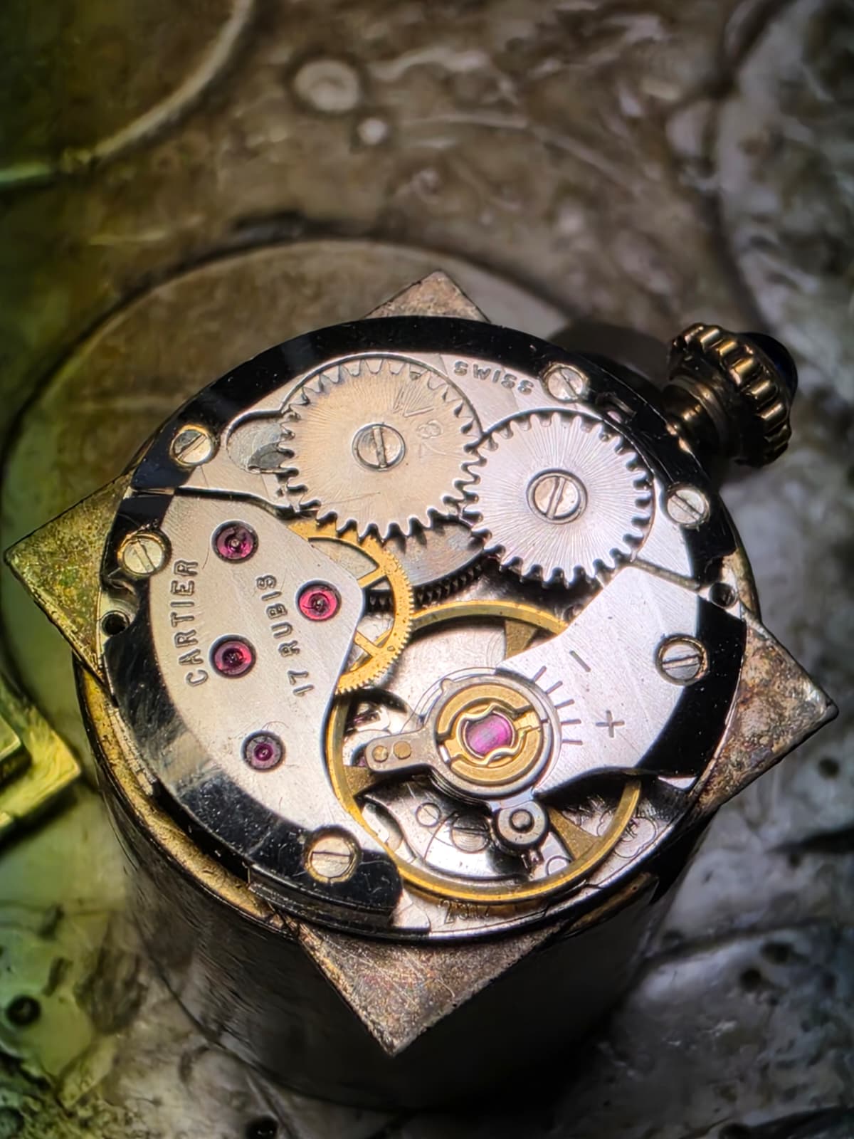 Cartier Tank Must - Meccanico Black Roman Ref.3