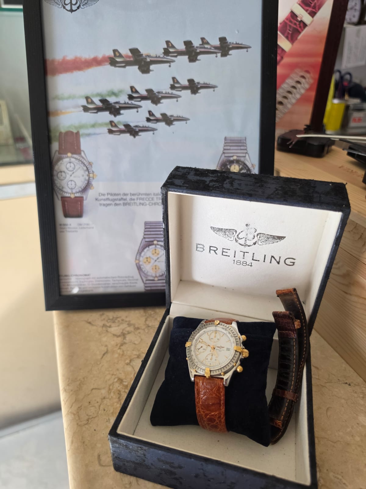 Breitling Chronomat B13048 Automatic Chronograph – Acciaio e Oro