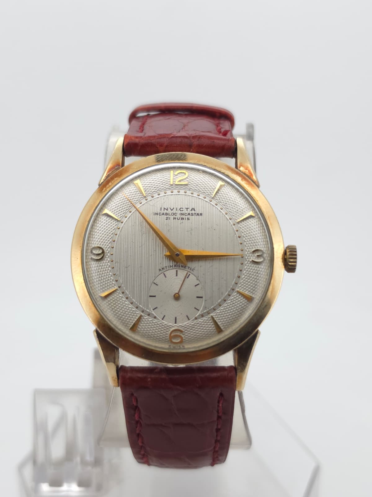 INVICTA Incabloc Incastar Vintage 36mm – Quadrante Pie-Pan