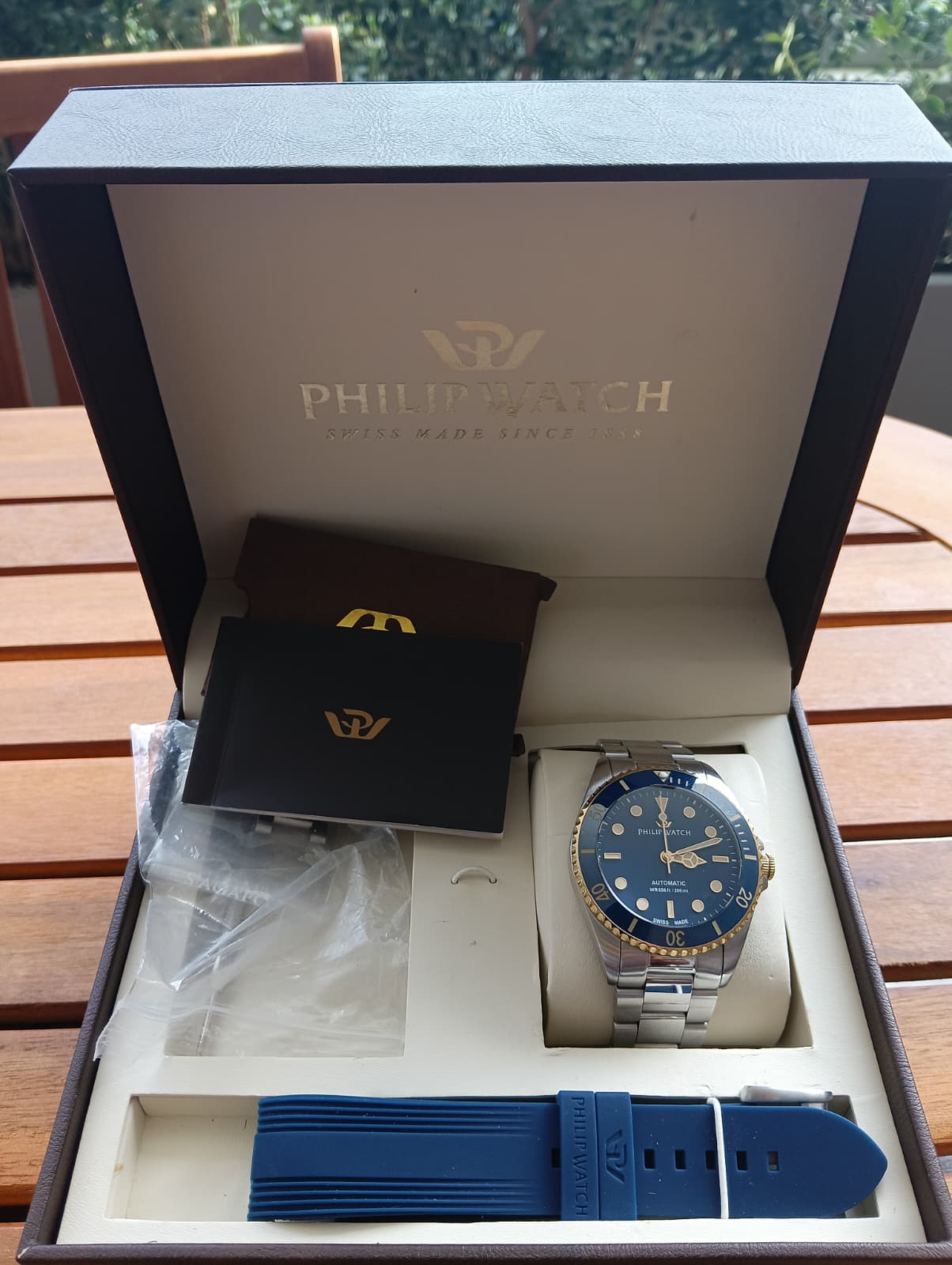 Philip Watch Diving Automatic Caribe