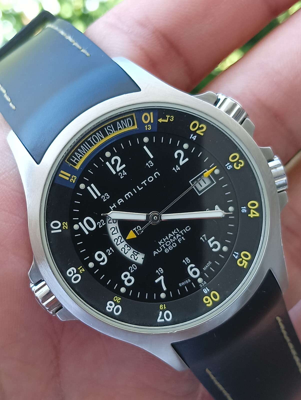 Hamilton GMT Khaki Field ref. H776450