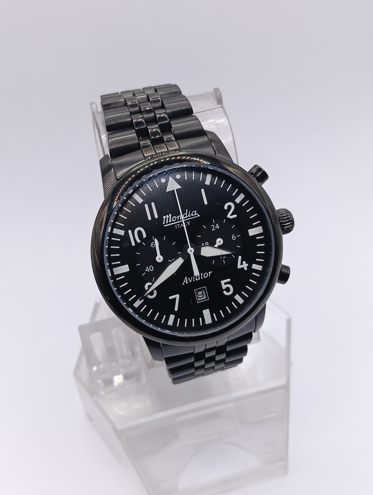 Mondia Aviator Black steel