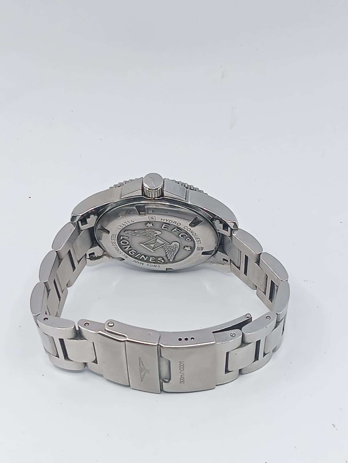 Longines HydroConquest Automatic L3.671.4 - Grey Platinum