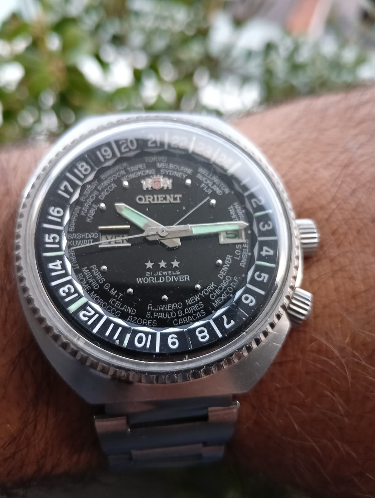 Orient WorldDiver Tristar Vintage - Top Conditions