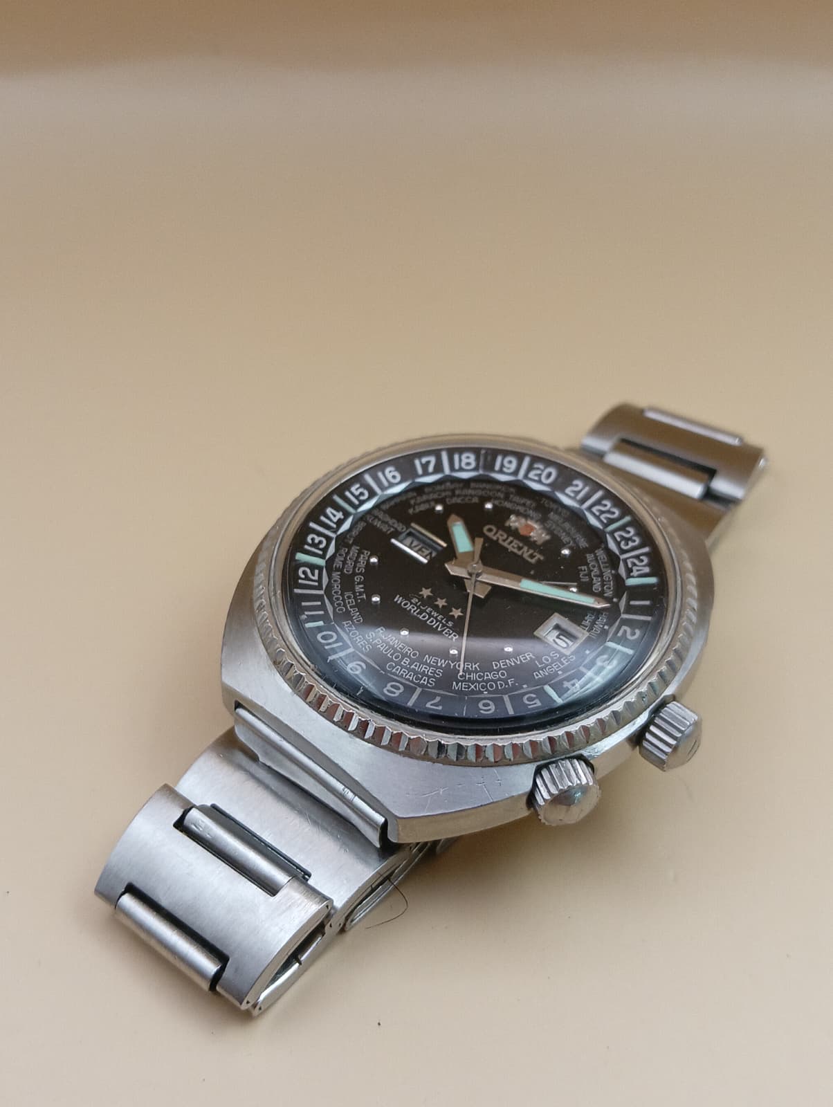 Orient WorldDiver Tristar Vintage - Top Conditions