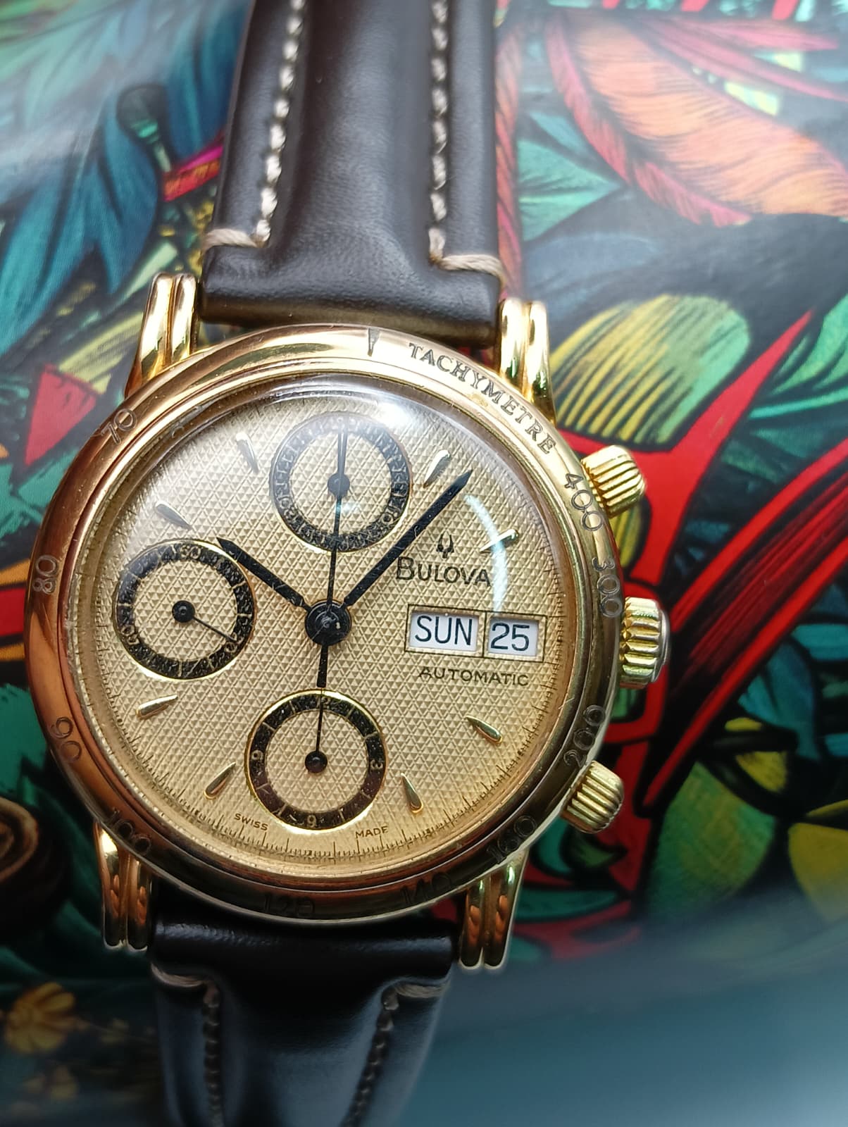 Bulova Chronografo Automatico 1990s