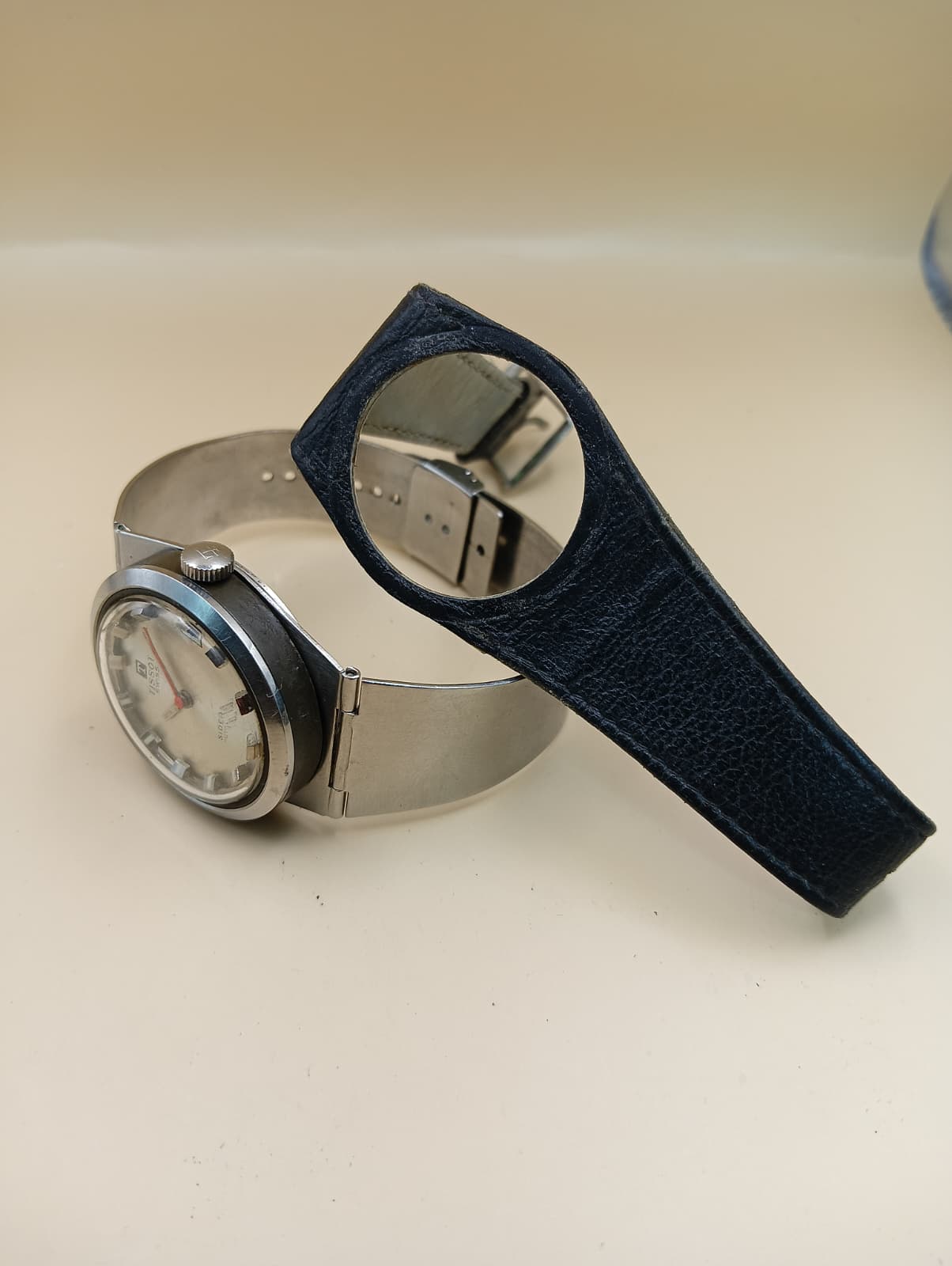 Tissot Sideral Fiberglass Automatic '1970 -- Double original strap