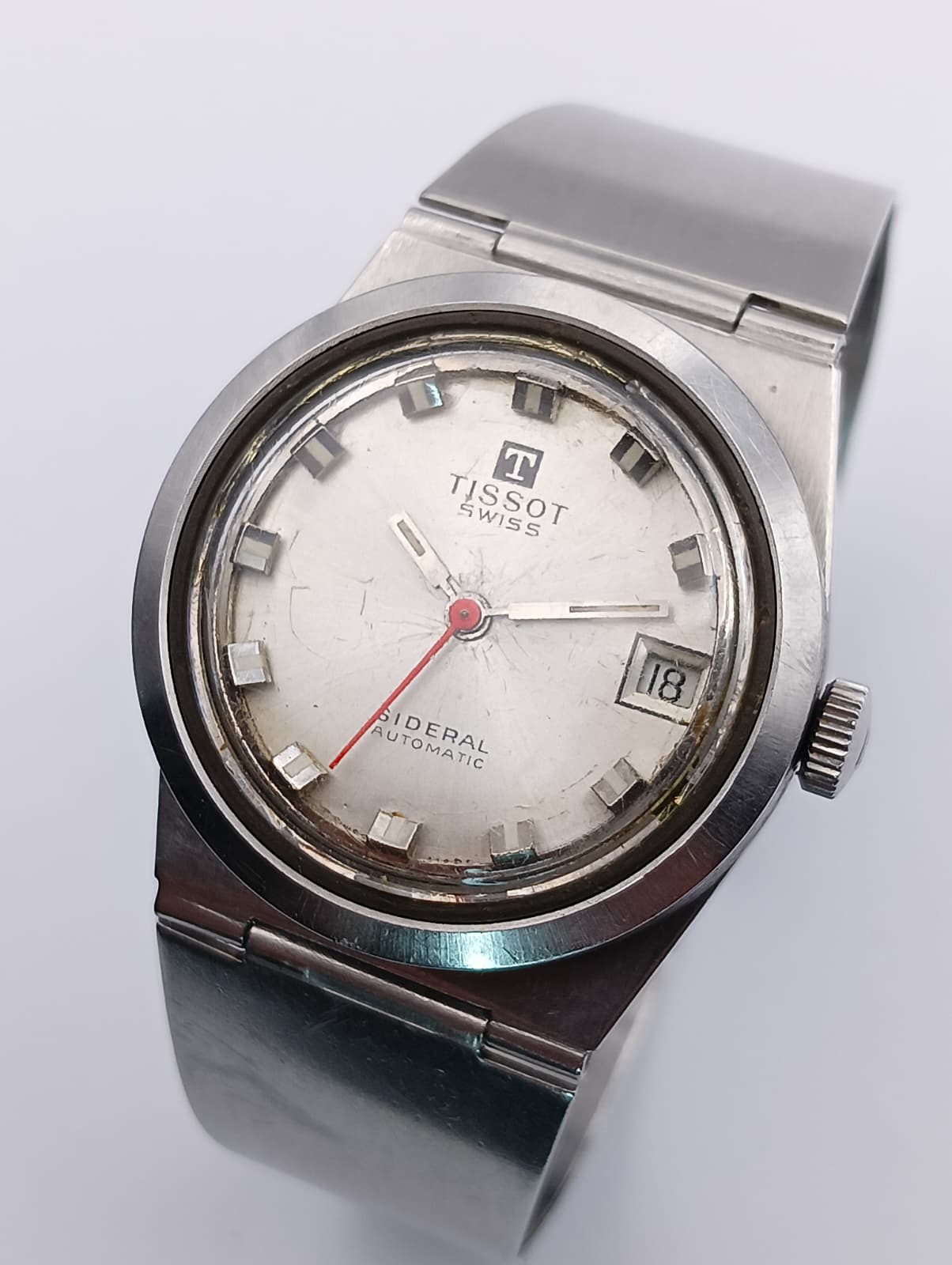 Tissot Sideral Fiberglass Automatic '1970 -- Double original strap