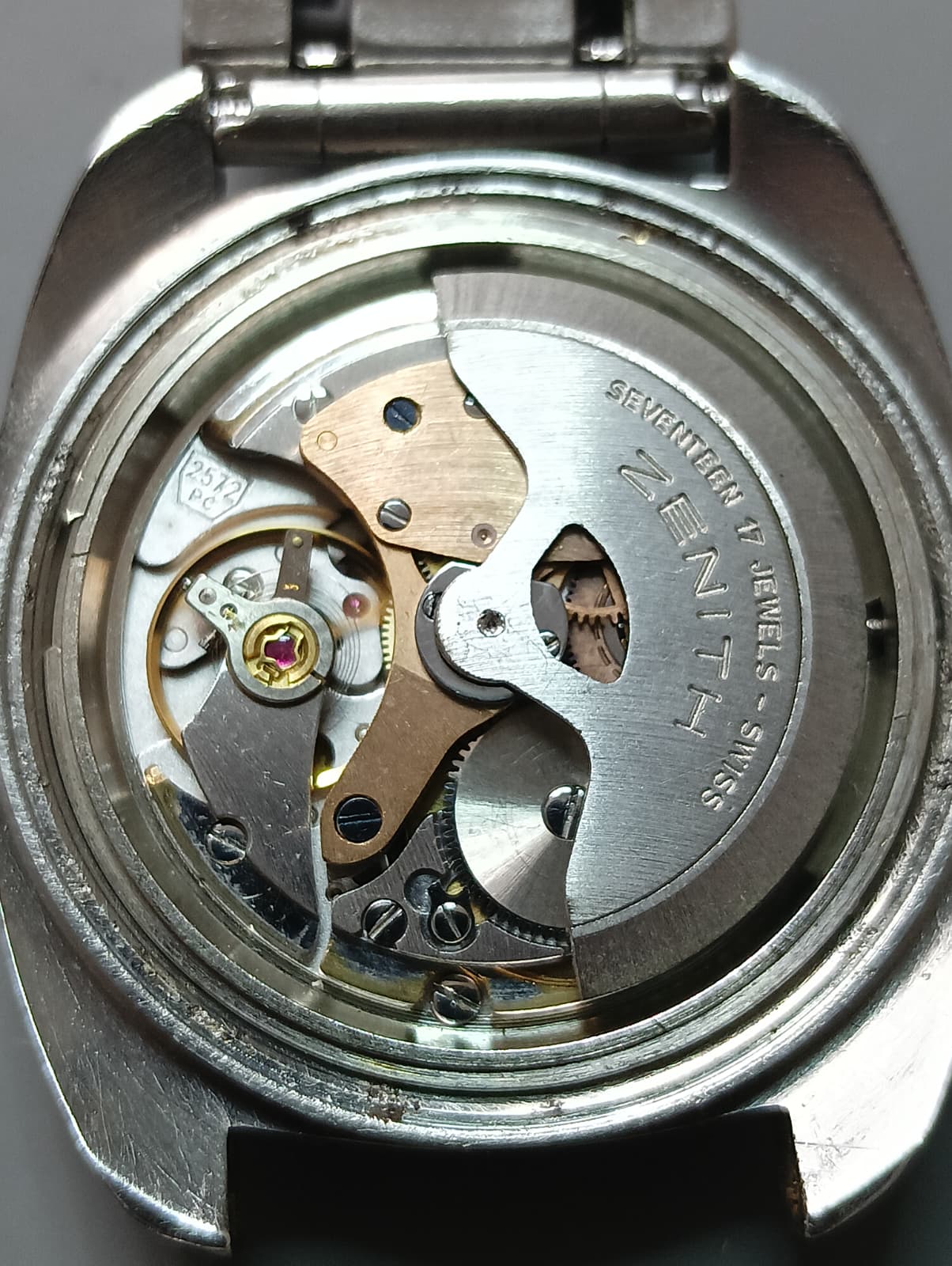 Zenith Surf Automatic Blue dial 1970