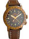 Glycine Airman 44 Bronze Automatic Worldtimer – Ref. GL0166