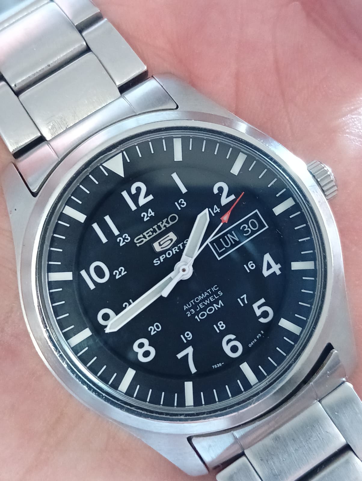 Seiko 5 Sports SNZG13K1 "Big Military"