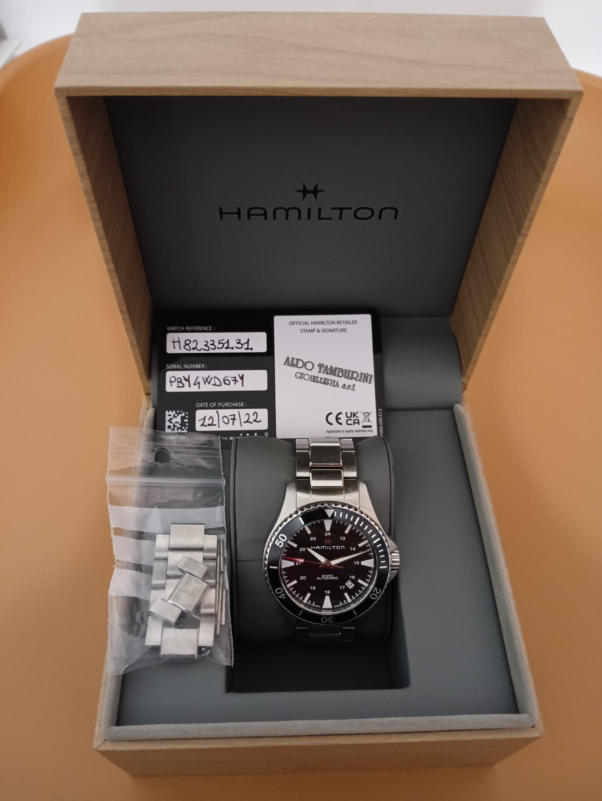 Hamilton Khaki Navy Scuba Ref.H82335131