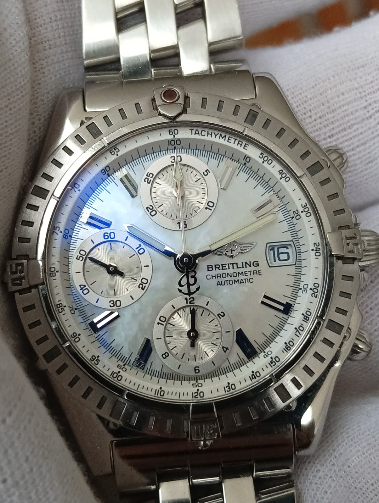 Breitling Chronomat Evolution A13352 - Madreperla