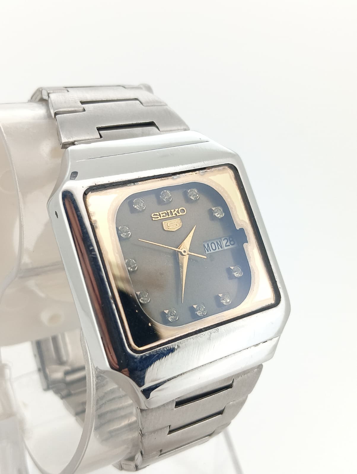 Vintage Seiko 5 Automatic "TV Case