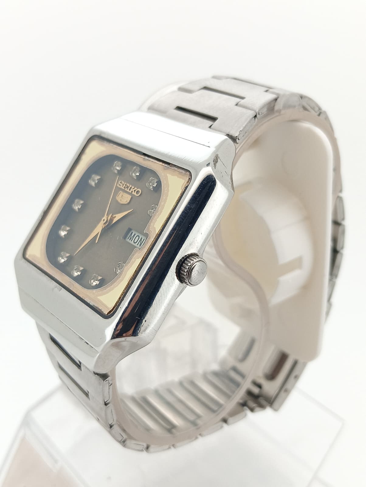 Vintage Seiko 5 Automatic "TV Case