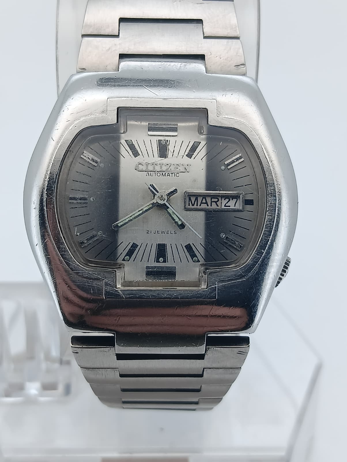 CITIZEN AUTOMATIC "TV DIAL" VINTAGE SPACE AGE (ANNI '70)