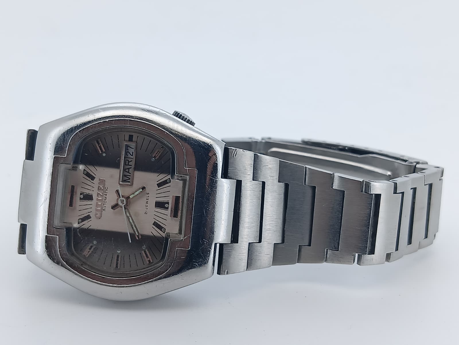 CITIZEN AUTOMATIC "TV DIAL" VINTAGE SPACE AGE (ANNI '70)