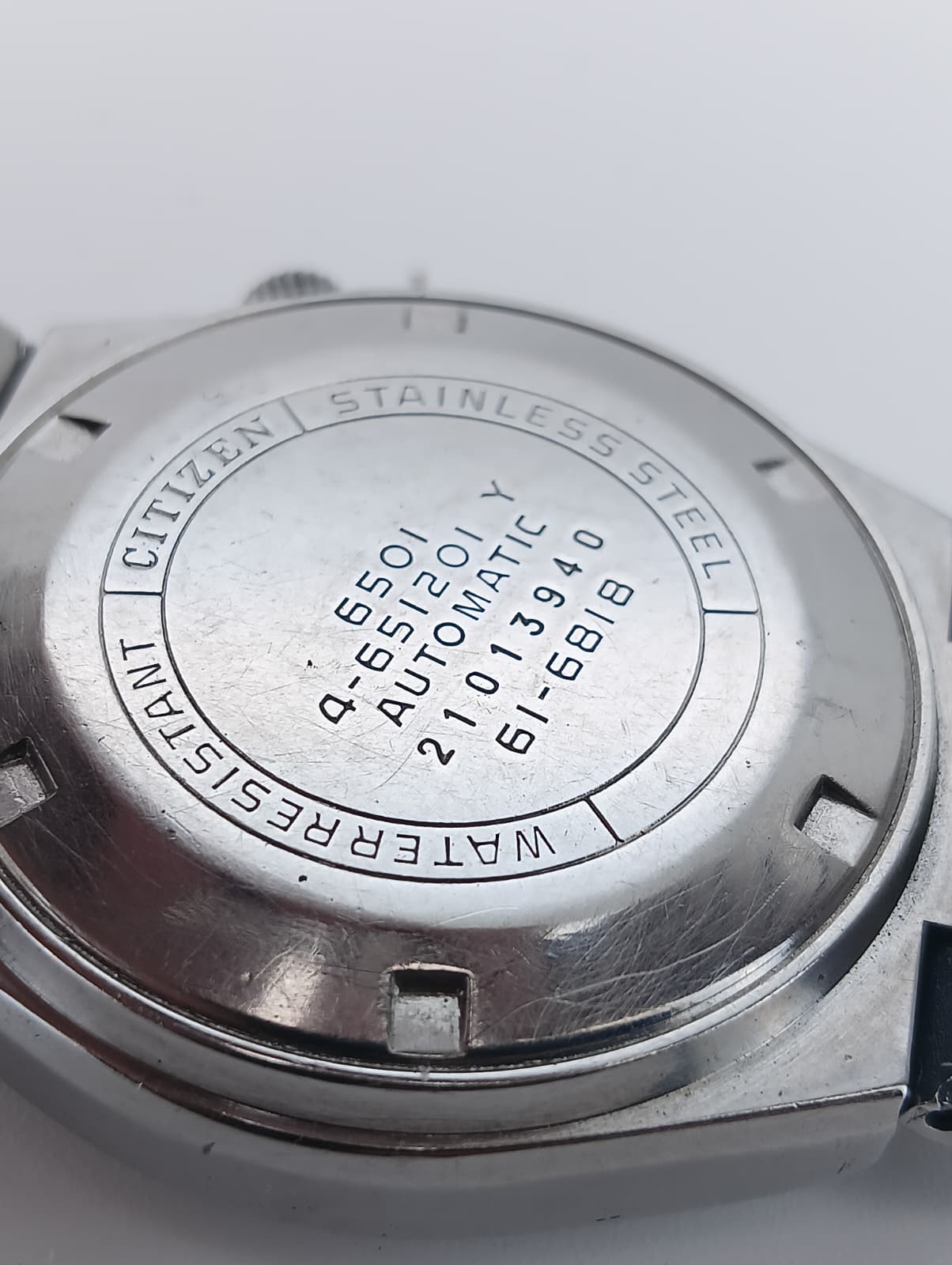 CITIZEN AUTOMATIC "TV DIAL" VINTAGE SPACE AGE (ANNI '70)